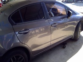 2014 HONDA CIVIC, GRAY, LX MODEL, 1.8L, AT.   A25184